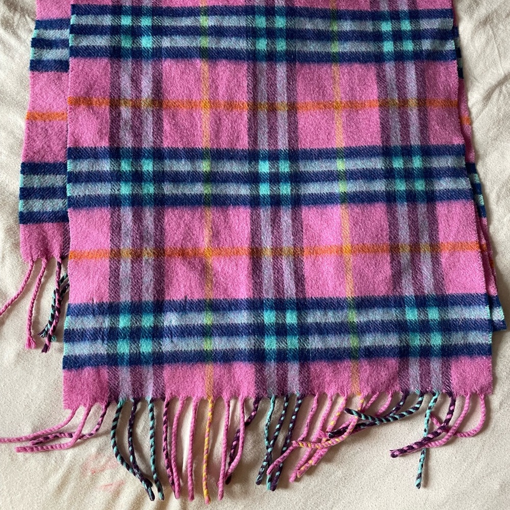 Authentic Burberry cashmere scarf